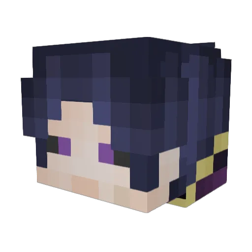 Eon_Gulvier Minecraft avatar head, 3D render