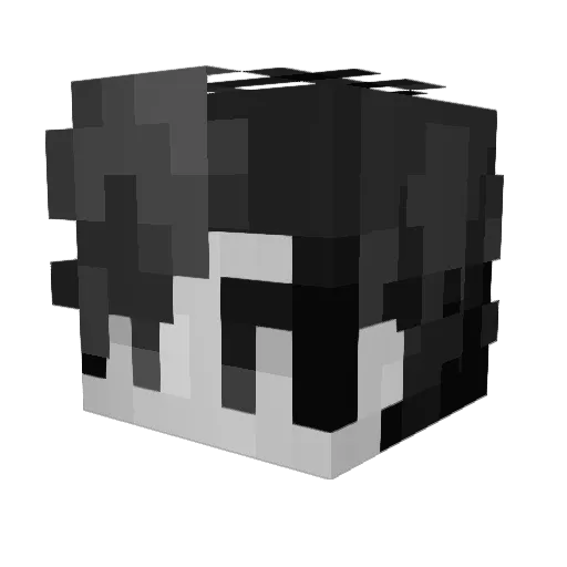 Eoth_ Minecraft avatar head, 3D render