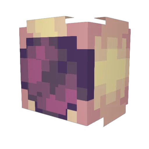 Eotuon Minecraft avatar head, 3D render