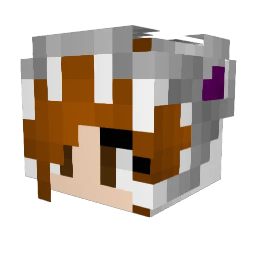 Eowyn1505 Minecraft avatar head, 3D render