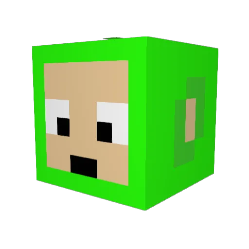 EpIcUpInHeRe123 Minecraft avatar head, 3D render