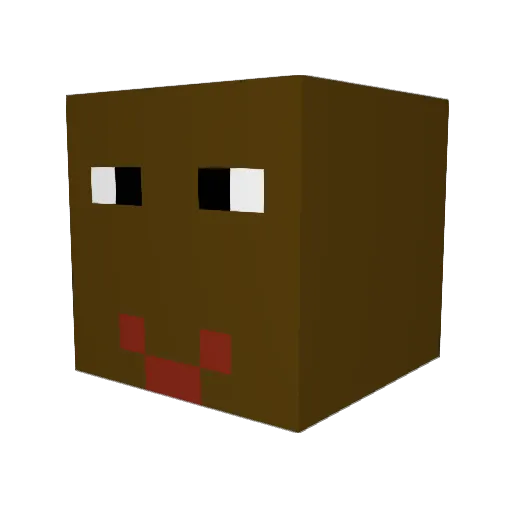 EpIc_GaMeR_6_9 Minecraft avatar head, 3D render