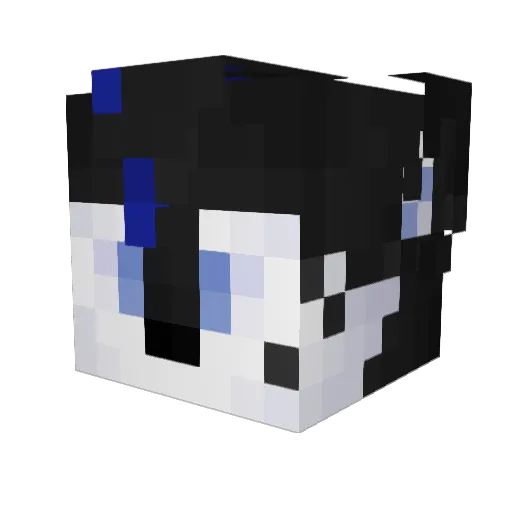 Epalisk Minecraft avatar head, 3D render