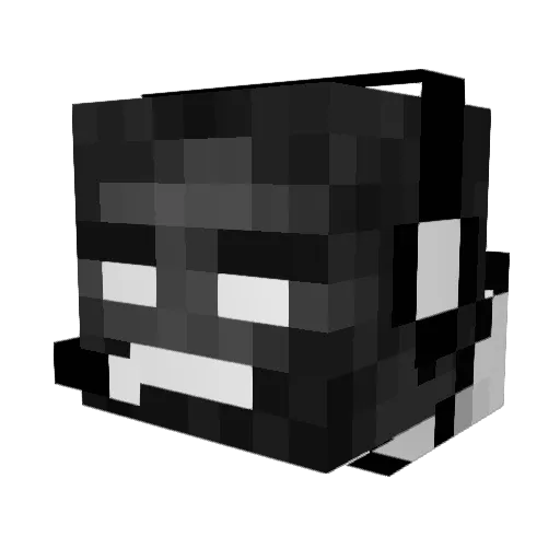Epic12575 Minecraft avatar head, 3D render