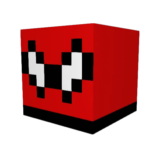 EpicBeej Minecraft avatar head, 3D render