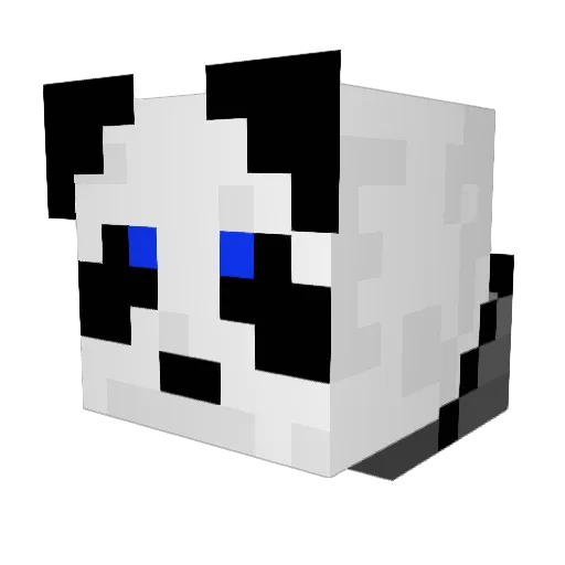 EpicCat2000 Minecraft avatar head, 3D render