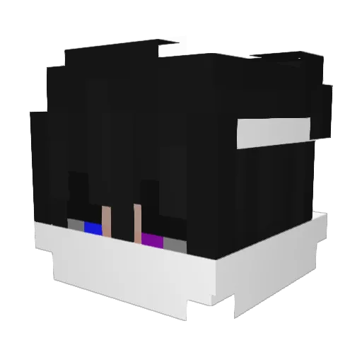 EpicCheetah648 Minecraft avatar head, 3D render