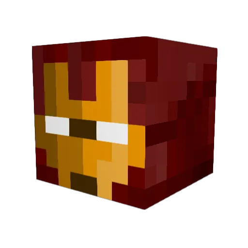 EpicCozo Minecraft avatar head, 3D render