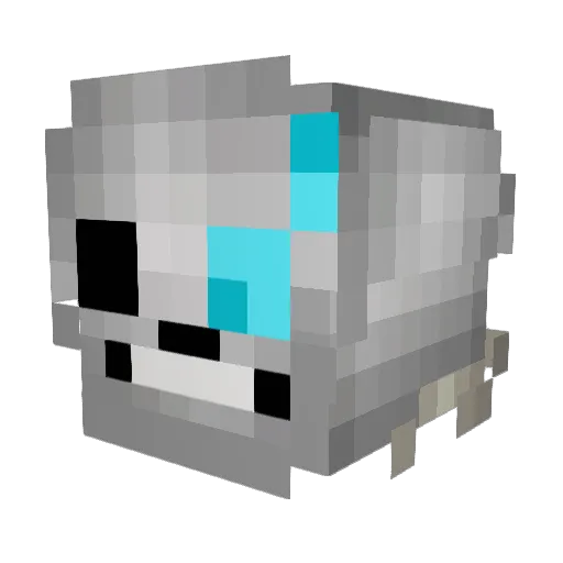 EpicEvan37 Minecraft avatar head, 3D render