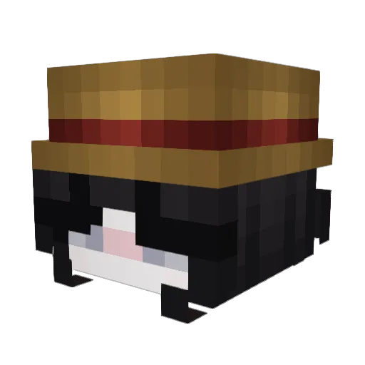 EpicGameStore Minecraft avatar head, 3D render