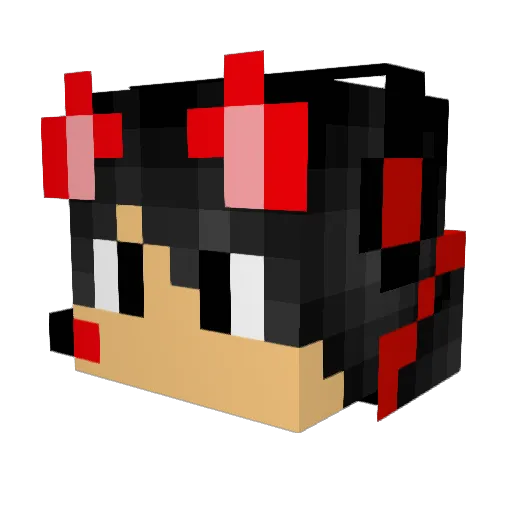 EpicGamer2015 Minecraft avatar head, 3D render