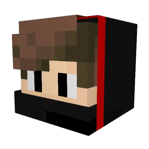 EpicGamer_123 Minecraft avatar head, 3D render
