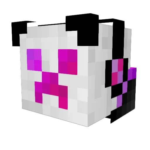 EpicGhost123 Minecraft avatar head, 3D render