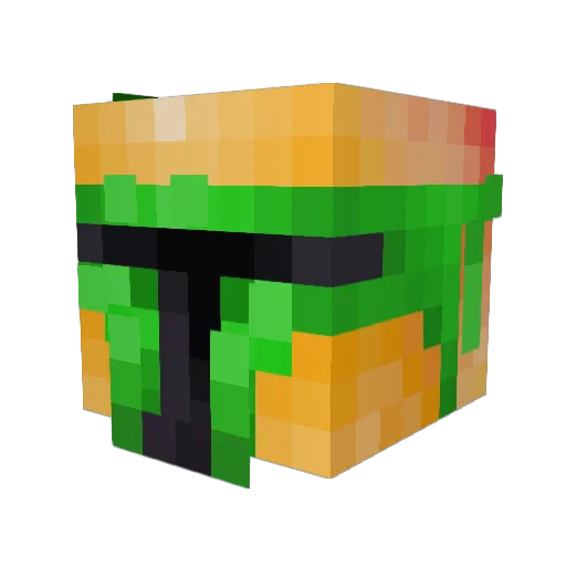 EpicGuy012 Minecraft avatar head, 3D render