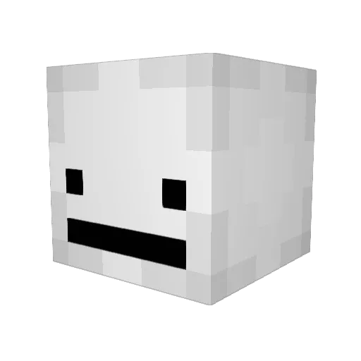 EpicHasan Minecraft avatar head, 3D render