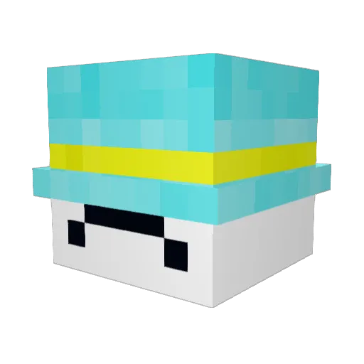 EpicIsAEpicGuy Minecraft avatar head, 3D render