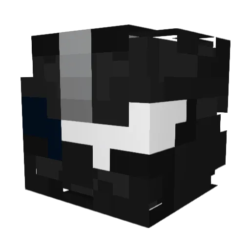 EpicKnight2016 Minecraft avatar head, 3D render