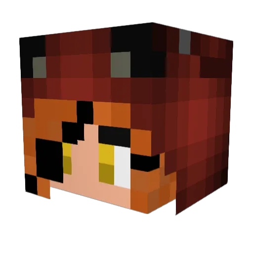 EpicLGamer Minecraft avatar head, 3D render