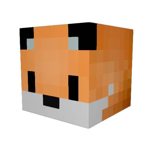 EpicMonsterHD Minecraft avatar head, 3D render
