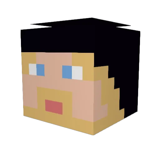 EpicMouseKilleR Minecraft avatar head, 3D render