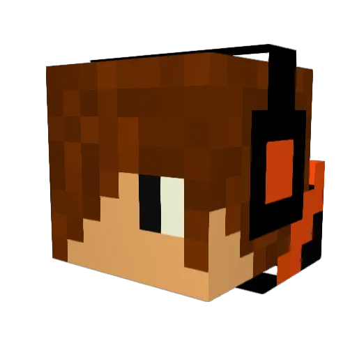 EpicNinja214 Minecraft avatar head, 3D render