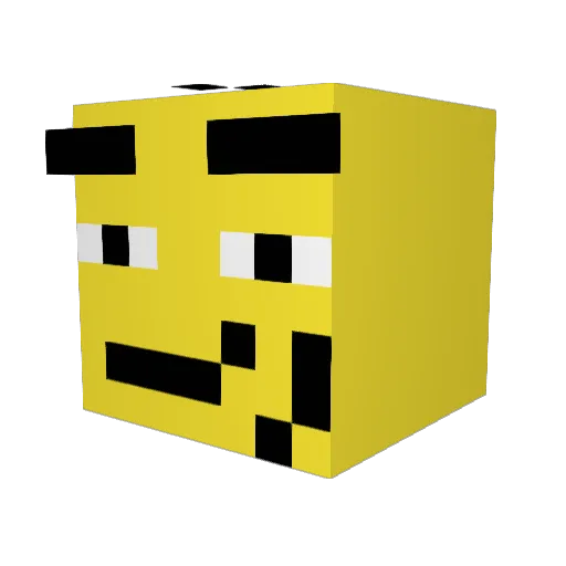 EpicNinjaGamer69 Minecraft avatar head, 3D render