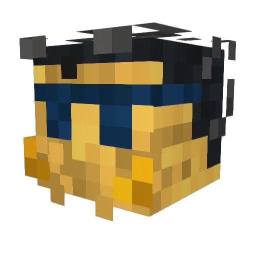 EpicSal Minecraft avatar head, 3D render