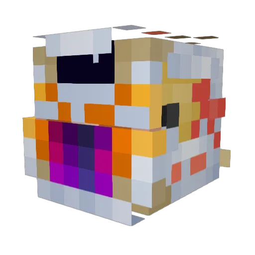 EpicSeanMC Minecraft avatar head, 3D render