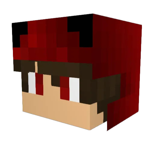 EpicSnub Minecraft avatar head, 3D render