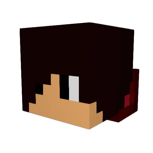 EpicSpielTime Minecraft avatar head, 3D render