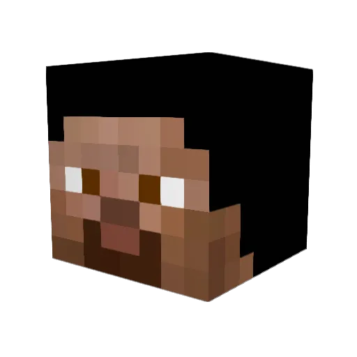 EpicTrollz Minecraft avatar head, 3D render