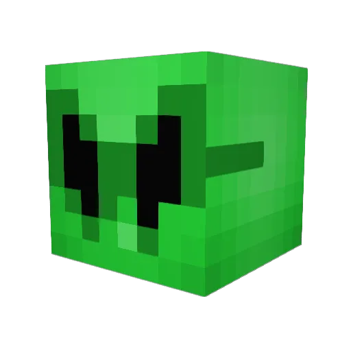 EpicTz Minecraft avatar head, 3D render