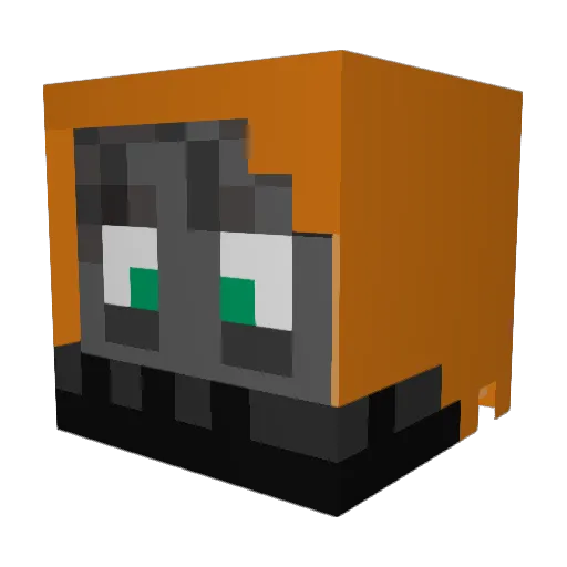 EpicValle Minecraft avatar head, 3D render