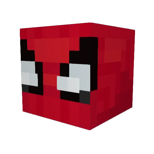 EpicWolf2306 Minecraft avatar head, 3D render