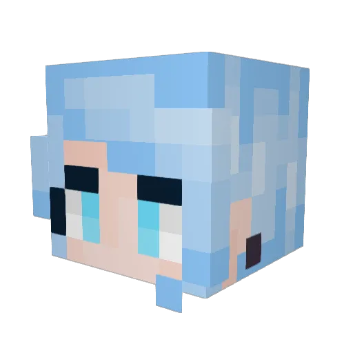 Epic_Is_Me Minecraft avatar head, 3D render