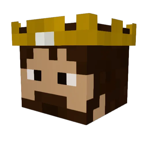 Epic_Noddy Minecraft avatar head, 3D render