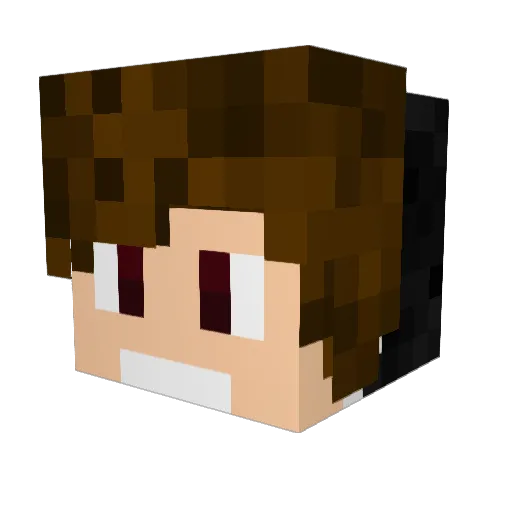 Epic_PlayerGamer Minecraft avatar head, 3D render