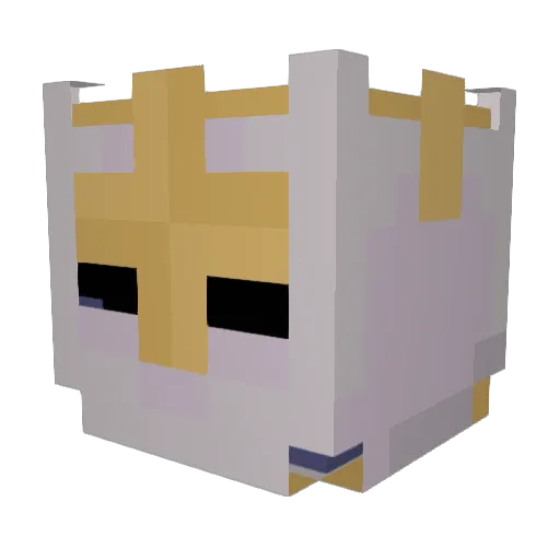 Epic_Russian Minecraft avatar head, 3D render