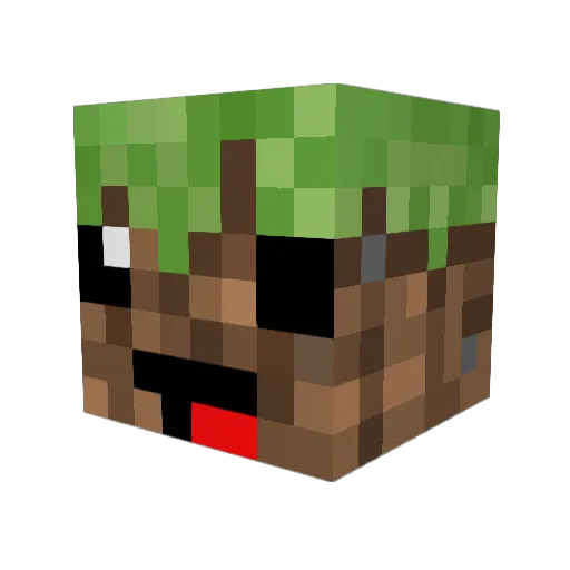 Epic_Twins Minecraft avatar head, 3D render
