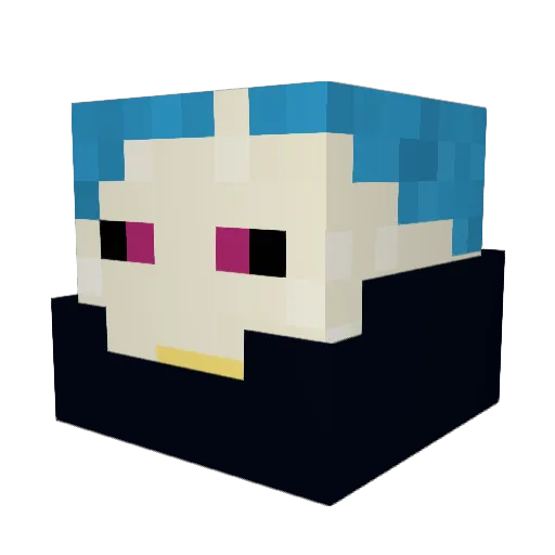 Epic_Void Minecraft avatar head, 3D render