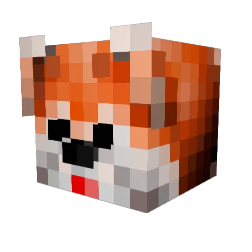 Epic_Wizard Minecraft avatar head, 3D render