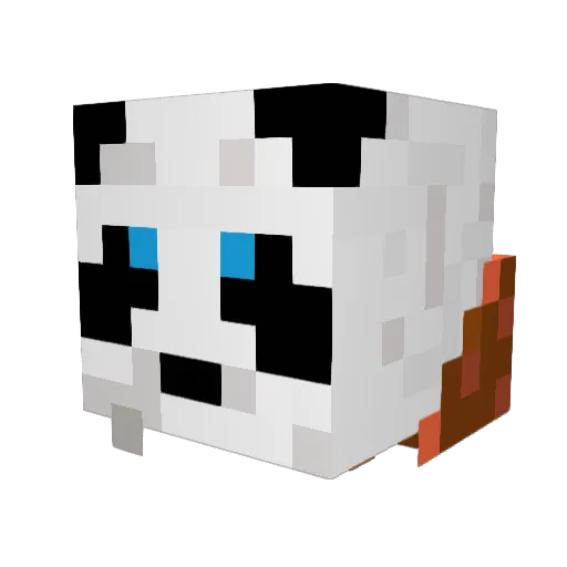 Epicgaming001 Minecraft avatar head, 3D render