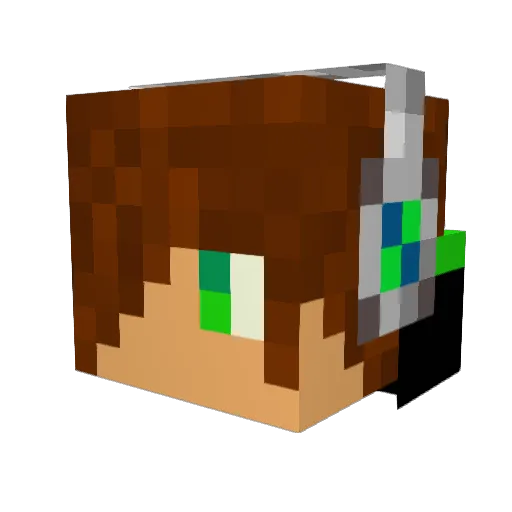 Epicjosh3 Minecraft avatar head, 3D render