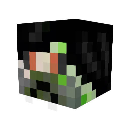 Epicnate113b Minecraft avatar head, 3D render