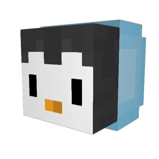 Epicpenguin_4104 Minecraft avatar head, 3D render