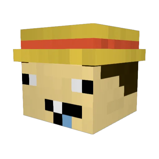 Epicsalsa2000 Minecraft avatar head, 3D render