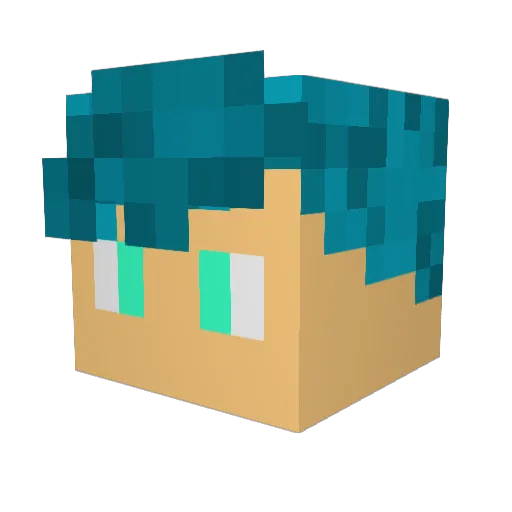 Epicspidey13 Minecraft avatar head, 3D render