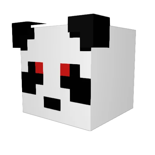 Epicstickers Minecraft avatar head, 3D render