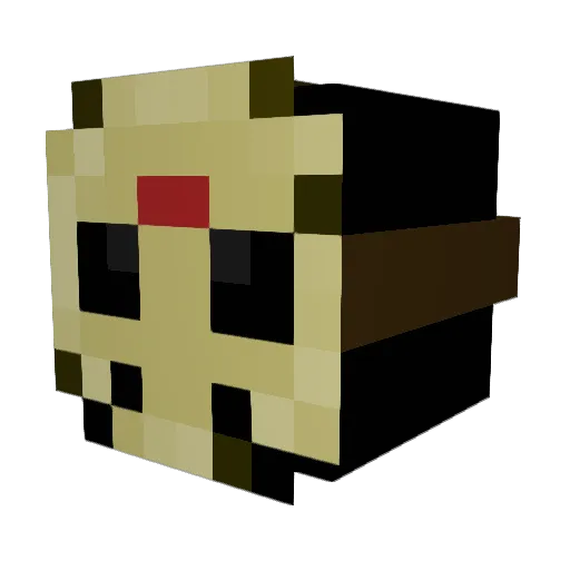 Epicular Minecraft avatar head, 3D render