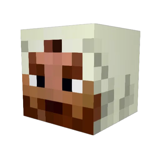 EpiczAlex Minecraft avatar head, 3D render